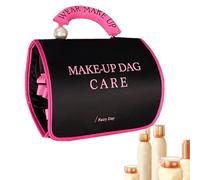 Foldable Travel Case, Large Pouch Makeup Bag, Folding Makeup Organizer, Cosmetic Organizer, 4-in-1 Travel Bag, Detachable Toiletries Bag, Travel Accessories, Portable Toiletry Organizer