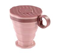 Foldable Travel Cup, Leakproof Reusable Camping Mug, Pocket-Size Foldable Water Bottle, Heat-Resistant Silicone Design, Made Of Excellent Silicone Material, 3.86x3.35x2.2in