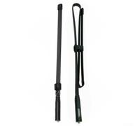 Foldable VHF UHF per antenna per sma Female for per baofeng (18.5 inch) | Foldable design, 48cm/108cm options, sturdy plastic metal, easy pocket carry, outdoor friendly