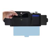 Foldable Visor Extender Car - Anti-Glare Card Slot Mirror Shield, Polarized UV-Block Transparent Shade Attachment, Portable Safe Driving Screen | Vehicle Truck SUV Road Trip Commute Auto