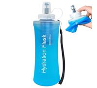 Foldable Water Bottle, Soft Reusable Flask, Portable Filter Bottle