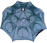 Folded Fishing Trap, Fishing Bait Trap, Collapsible magic fishing trap,Magic Fishing Net,Portable Fishing Net for Catching Fish Shrimp Crab Cra (16 Holes)