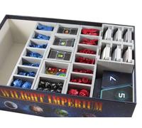 Il gioco Folded Space inserisce l'Exp. di Twilight Imperium. Kit scatola organiz