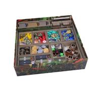 Inserti per giochi spaziali piegati per il gioco da tavolo Nucleum, organizzator