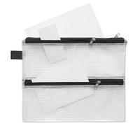 FolderSys 40444-30 4-Compartment Zip Bag A5