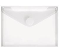 FolderSys - Busta in polipropilene, Cartellina Porta Documenti, Set da 10 pezzi, A6, Neutro, 1