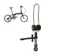 Folding Bike Seat Clamp, Quick Release Tube Clip, Saddle Clamp, Lightweight Alloy Material, High Stability Grip, Ideal for Daily Riding, Family, and Commute Use