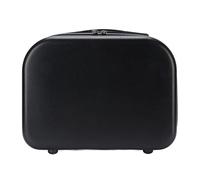 Folding Bike Suitcase, Travel Hand Luggage with Front Carrier Block Adapter 14 Inch Mini Suitcase for Commuting Short Trip ABS Material (Nero)