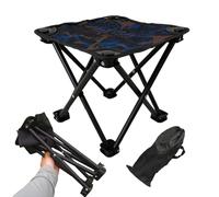 Folding Camping Chair, Outdoor Travel Stool, Heavy Duty Support with Storage Bag, Comfortable Lightweight Frame for Beach, Fishing, Hiking, Sport, Adventure, Multicolor