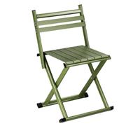 Folding Camping Stool - Portable Metal Foldable Bench | Folding Outdoor | Metal for Outdoor, Indoor, Lawn, Garden, Patio, Pool, Beach, Yard, Picnic, Dining, Fishing, Hiking