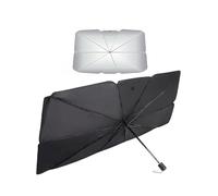 Folding Car Sun Umbrella - Dashboard Protector, UV Rays Screen Cover, Anti-Heat, Universal Windshield Sunshade for Cars, SUVs & Trucks