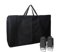 Folding Chair Storage Bag, Heavy Duty Organizer, Camping Chair Carrier, Recliner Pouch with Handle, Portable Case for Towels, Tent Accessories, Wheelchair Gear, and Yoga Mats, 28.35x11.02x41.73 Inches