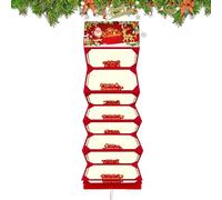 Folding Christmas Money Booklet - 10-Slot Cash Envelope with Tassels | Holiday Card Holder for Birthday Valentines Party Favors, for Mom Dad Friends Family Special Occasioni