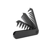 Folding Comb, Foldable Hair Brush, Fine Wide Tooth, Compact Pocket Grooming Tool, for Men, Fathers, Husband, Commuting, Travel, Business Trip, Outdoor, Gym, Daily Use, Birthday Present, Car, Offices