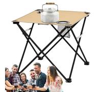 Folding da tavolo da campeggio - Tavoli da campeggio | Tavolo pieghevole da picnic | Scrivania esterna in modo esterno tavoli da giardino leggero con accessori da pranzo per campeggio da picnic da gia
