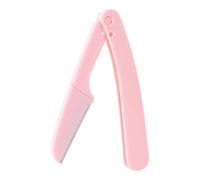 Folding Eyebrow Shaper Razor - Foldable Grooming Tool | Portable Professional Beauty Accessory, Women Facial Hair Trimmer, Multipurpose Body Shaver, Compact Makeup Asential, Travel Friendly Smooth