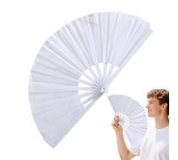 Folding Fans For Women | Foldable Dance Props,Handheld Womens Traditional Fan Use For Dancing Performances Kung Fu Cosplay Event Party Men Women Dancer, 14.17x1.97x1.97 Inches