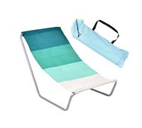 Folding Lounge Chair, Sun Lounger Bag, Lightweight Breathable Fabric Adjustable Recline Compact Portable Space Saving, Poolside Chair for Swimming Pool Vacation Summer, 38.58x18.11x23.23x7.87Inches