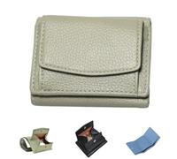 Folding Mini Wallet,Card Holder Organizer Pocket with Coin Pouch,Women Trifold Coin Purse