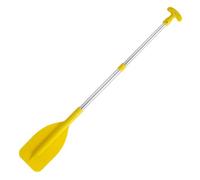 Folding Oar - Colapsible Canoe Stick, Aluminum Shaft, Ergonomic Grip Handle, Compact Nautical Equipment | Water Sport Gear Canoe Rowing Aid, Outdoor Survival Use, Expedition Travel Utility