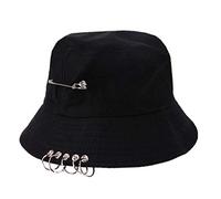 Folding Pesca cap Pescatore Caccia Esterna Unisex Fredda Iron Ring Bucket Hat Summer Fashion Autunno Solido di Colore Pesca Cappello per Il Sole