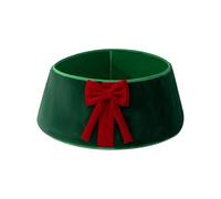 Folding Plush Christmas Tree Collar | Seasonal Holiday Tree Basket Collar Decoration, Soft Foldable Skirt Alternative For Living Room, Bedroom, Apartment, Office, Parties & Photo Backdrops