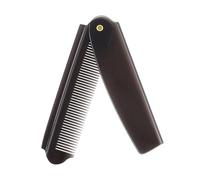 Folding Pocket Comb - Portable Hair Grooming Tool | Durable with Smooth Teeth, Compact Foldable Design, Lightweight Easy Carry, Handy Styling Comb for Men and Women