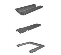 Folding Spool Holder for 3D Printer with Under Cabinet Swing Arm Design