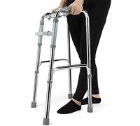 Folding Standard Walker Adjustable Height Lightweight Aluminium Medical Walking Mobility for Seniors And Stroke Patient