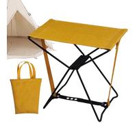 Folding Stool - Lightweight Heavy Duty Portable Seat | Small Folding Chair for Adults | Strong Load Bearing Camping Stool for Outdoor Hiking Backpacking Picnic Travel Beach Pool Stadium Events