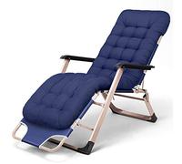 Folding Sun Lounger, Foldable Zero-Gravity Lounge Chair Recliner, Cotton Pad Adjustable Reclining Garden Outdoor Terrace Sun Lounger, Can Hold Up To 150Kg-Orange Interesting life