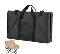 Folding Table Carrying Bag, Oxford Cloth Organizer, 24 X4. 9 x 14. 2 pollici, Camp Organizers, Storage Dining Tables, Picnic Camping Bags for Backpacking, Hiking, Bbq, Black