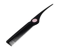 Folding Tail Comb - 185-195 Character Length Check, Travel Pocket Parting Combs, Fine Tooth Hair Styling Tool, Portable Pointed Handle Accessory - For Girls Family Friends Kids Women