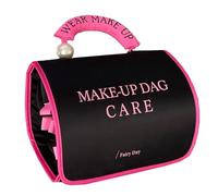 Folding Toiletry Bag - Travel Makeup Organizer | 4-in-1 Detachable