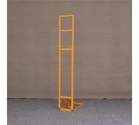 Folding Wrought-Iron Double Pipe Straight Square Shelf Wedding Stage Backdrop Flower Stand Props Event Party Floral Frame (Gold)
