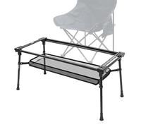 Foldings Camp Table | Detachable Adjustable Non Slip Hollow | Folding Desk