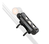 FoldyLock - Custodia compatta con staffa di montaggio per bicicletta, ultra leggera, per lucchetto pieghevole FoldyLock, accessorio portatile e sicuro per bicicletta