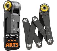 FoldyLock Forever, lucchetto pieghevole per bicicletta, elegante, brevettato, ad