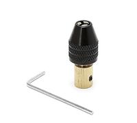 Folewr Albero motore elettrico da 3,17 mm, mini Chuck Fixture Clamp 0,3 mm-3,5 mm