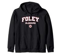 Foley Alabama (Alabama) Felpa con Cappuccio