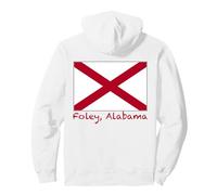 Foley Alabama Bandiera USA Souvenir Felpa con Cappuccio