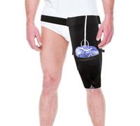 Foley - Custodia per sacca da gamba per catetere, con cintura in vita, per incontinenza, dispositivo di stabilizzazione del catetere, manicotto per catetere, supporto per sacca per urina (M)