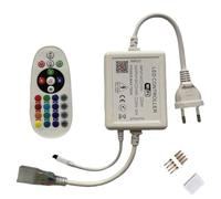 FOLGEMIR WIFI Trasformatore di alimentazione 220V, max 750W per striscia LED 5050 RGB con telecomando a infrarossi, compatibile con APP Tuya (SOLO trasformatore, SENZA striscia)