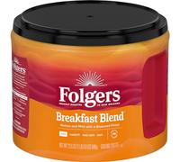 Folgers - Café Breakfast Blend | Macina di Caffè, Intensità Leggera - 1 Confezione da 641 g