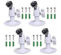 Folgtek Mini supporto da parete per macchina fotografica da soffitto, mini camma universale accessori per fotocamere (bianco -4 pezzi)