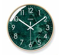 Folgtek Orologio da parete 30 cm, moderno, decorazione da parete, per casa, soggiorno, camera da letto, studio, ufficio, bar, hotel, ristorante, museo