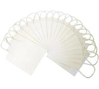Folia 21200 - Sacchetti di carta Kraft, 12 x 5,5 x 15 cm, 20 pezzi, colore: Bianco
