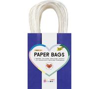 folia 21239 - Sacchetti di carta BASIC S, 20 sacchetti di carta in carta kraft da 110 g/m² in 10 colori, circa 12 x 15 x 5,5 cm, per creare, decorare e regalare.