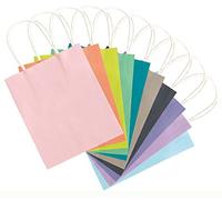Folia 21819/7 Sacchetti di carta, multicolore, Modelli/Colori Assortiti, 1 Pezzo