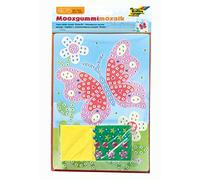 folia 23803 - Gomma espansa Mosaico Immagine Farfalla, 405 Pezzi